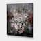 Designart - Retro Drawing of Flowers IV - Vintage Canvas Wall Art Print